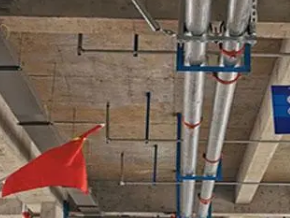 南木林管廊支架的安装方法
